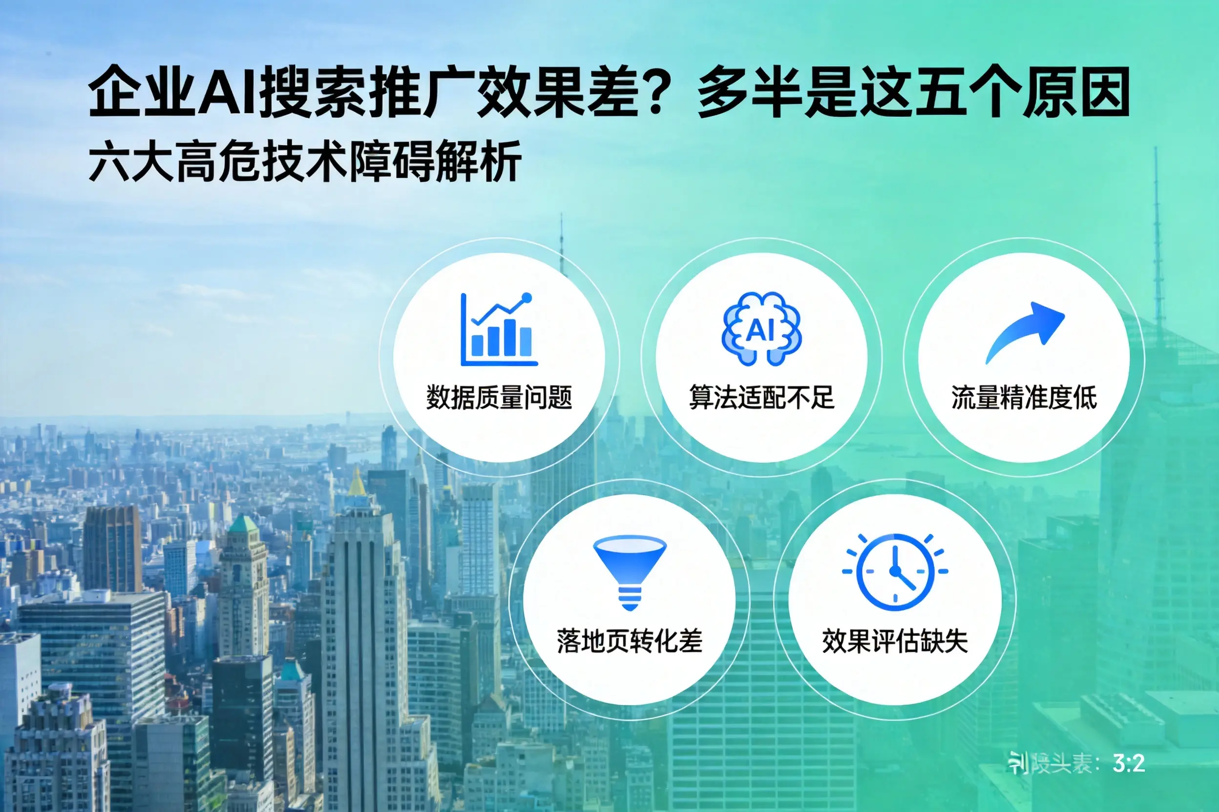 通渭企业AI搜索推广效果差?多半是这五个原因